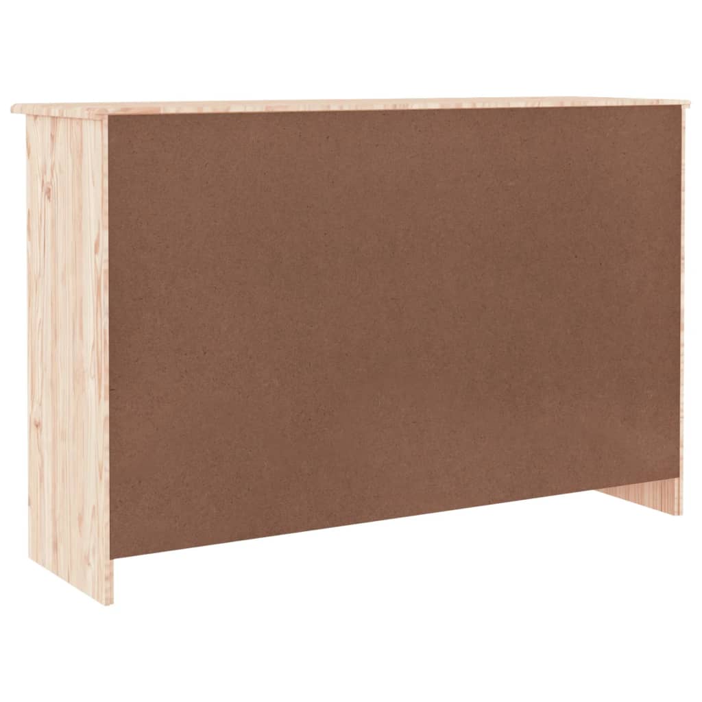 Kommode Alta 112X35X73 Cm Massivt Fyrretræ