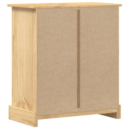 Kommode Corona 80X43X91 Cm Massivt Fyrretræ