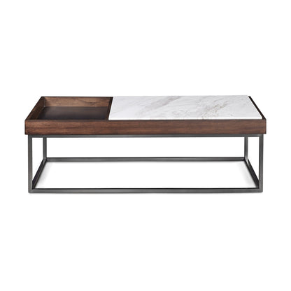 Ennis Coffee Table in Brown Sable