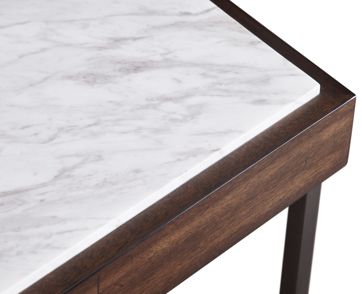 Ennis Side Table in Brown Sable