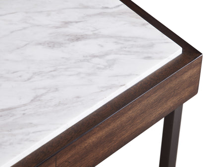 Ennis Side Table in Brown Sable