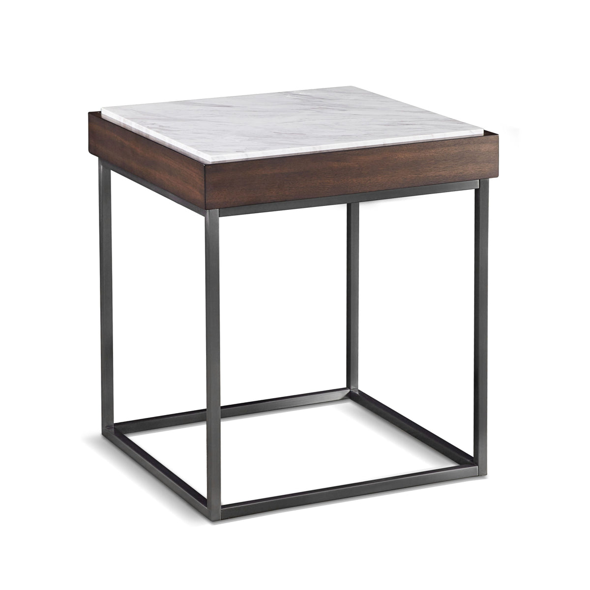 Ennis Side Table in Brown Sable
