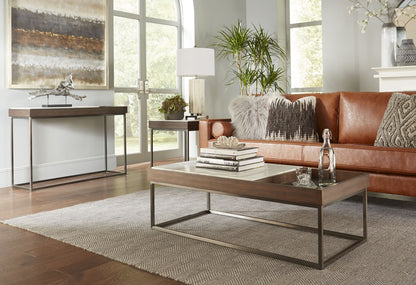 Ennis Side Table in Brown Sable