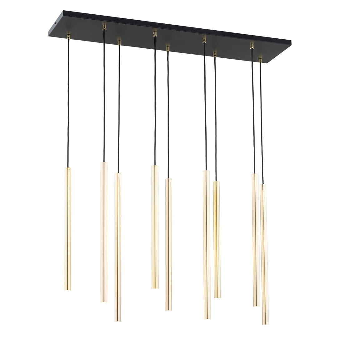 Selter 9 pendant light gold
