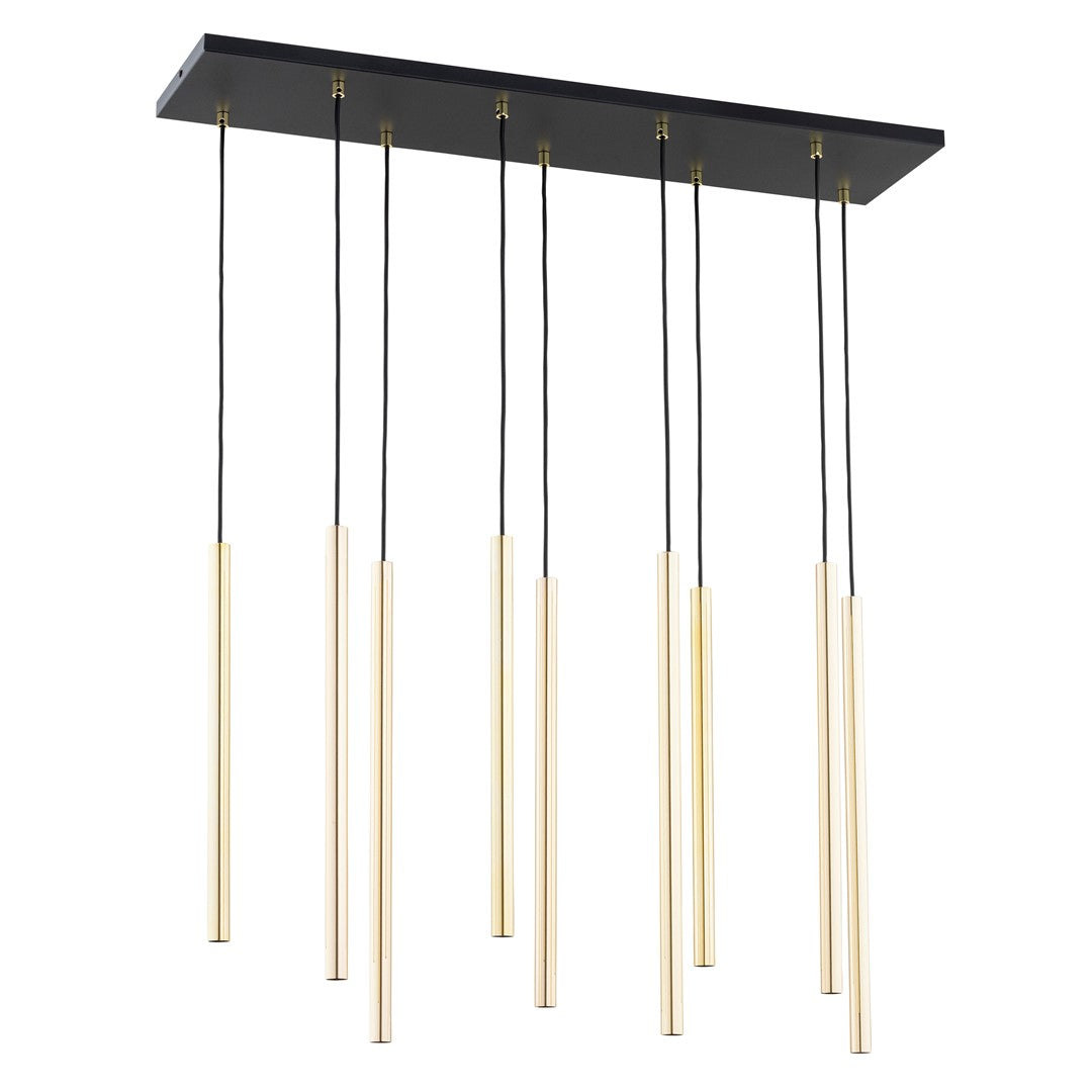 Selter 9 pendant light gold