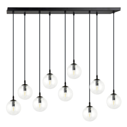 Cosmo 9 pendant light clear