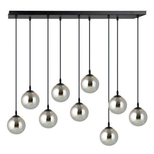 Cosmo 9 pendant light graphite
