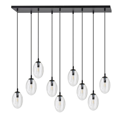 Astral 9 pendant light clear