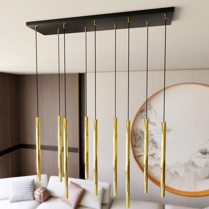 Selter 9 pendant light gold