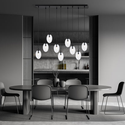 Astral 9 pendant light clear