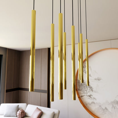 Selter 9 pendant light gold