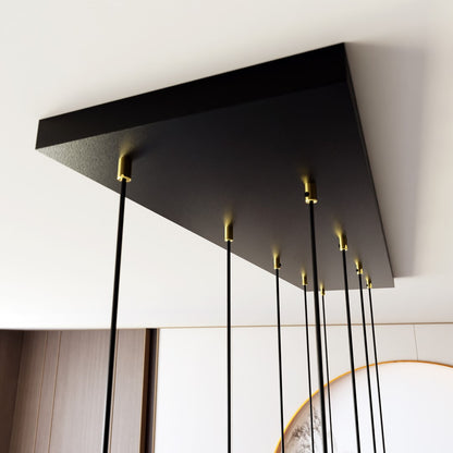 Selter 9 pendant light gold