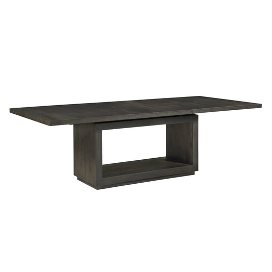 Oxford Rectangular Dining Table in Basalt Grey