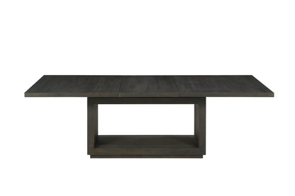 Oxford Rectangular Dining Table in Basalt Grey