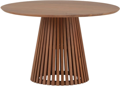 Dining Table Ø130, Natural Acacia Wood