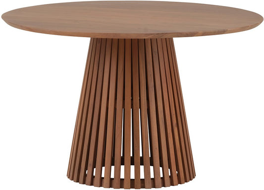 Dining Table Ø130, Natural Acacia Wood