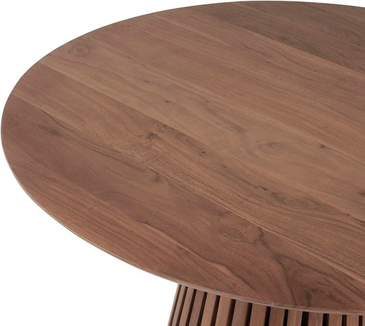Dining Table Ø130, Natural Acacia Wood