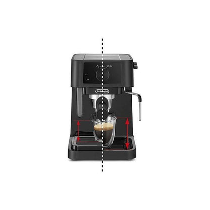 Espresso Machine - DELONGHI - Stilosa EC230.BK - 1100 W - Steam Wand - Black