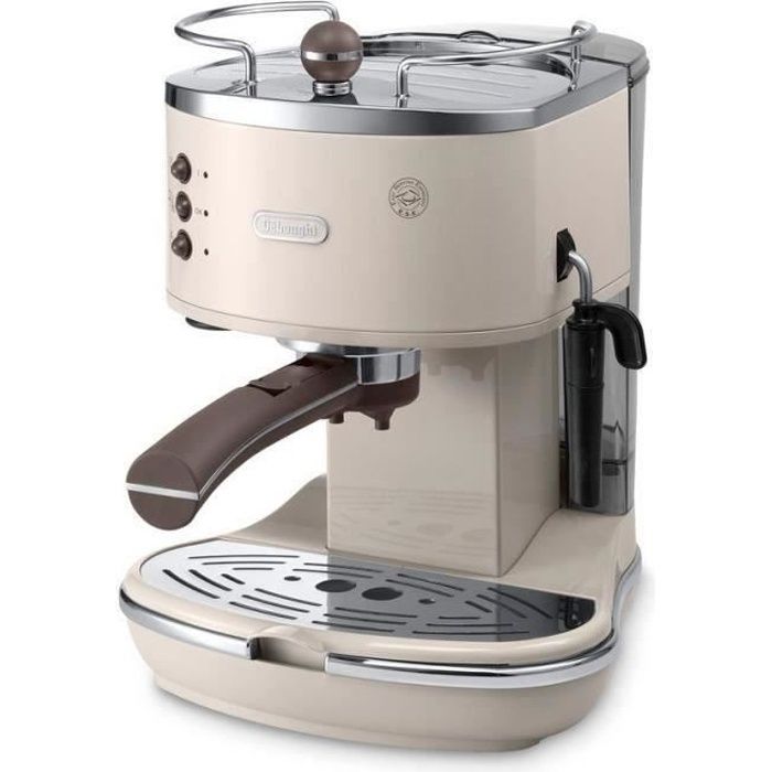 DELONGHI ECOV 310.BG Classic Espresso Machine Icona Vintage - Beige