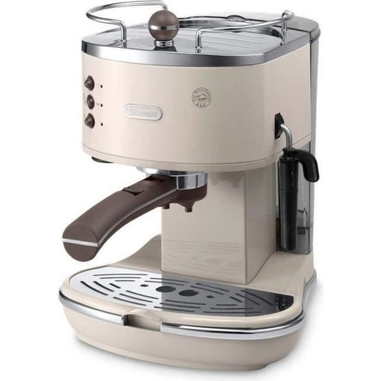 DELONGHI ECOV 310.BG Classic Espresso Machine Icona Vintage - Beige