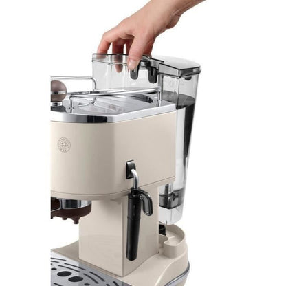 DELONGHI ECOV 310.BG Classic Espresso Machine Icona Vintage - Beige