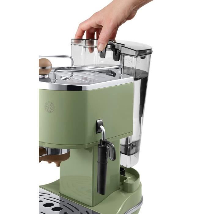 DELONGHI ECOV 310.GR Classic Icona Espresso Machine - Green