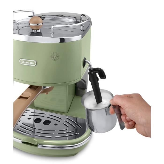 DELONGHI ECOV 310.GR Classic Icona Espresso Machine - Green