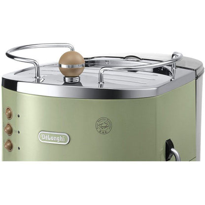 DELONGHI ECOV 310.GR Classic Icona Espresso Machine - Green