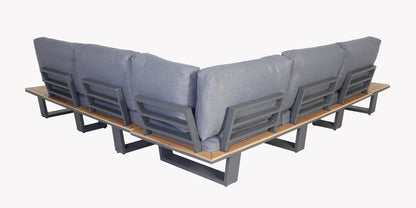 Lota Lounge Corner Set - 3 Piece - Anthracite