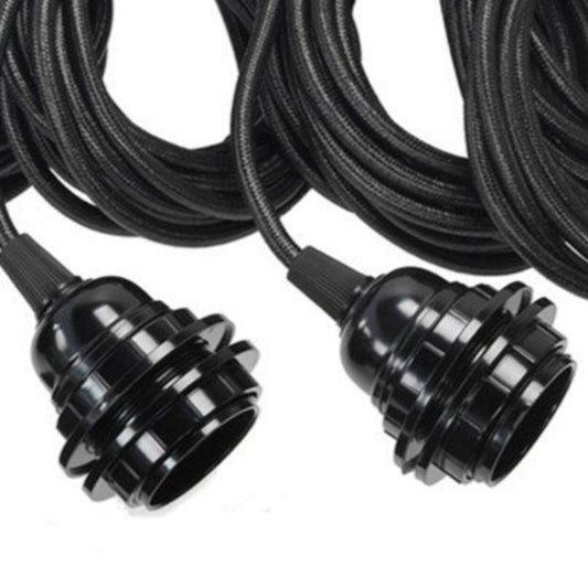 Ceiling Fittings - Black - 5 Fixtures