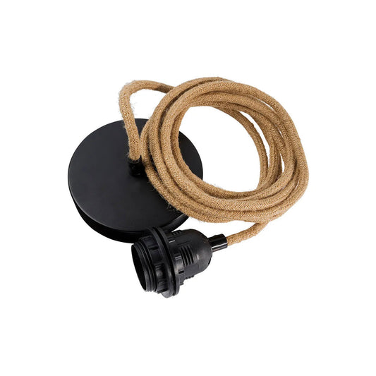 Ceiling Fitting - Natural Black - 1 Fixture