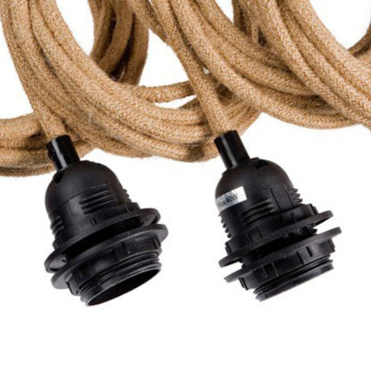 Ceiling Fittings - Natural Black - 5 Fixtures