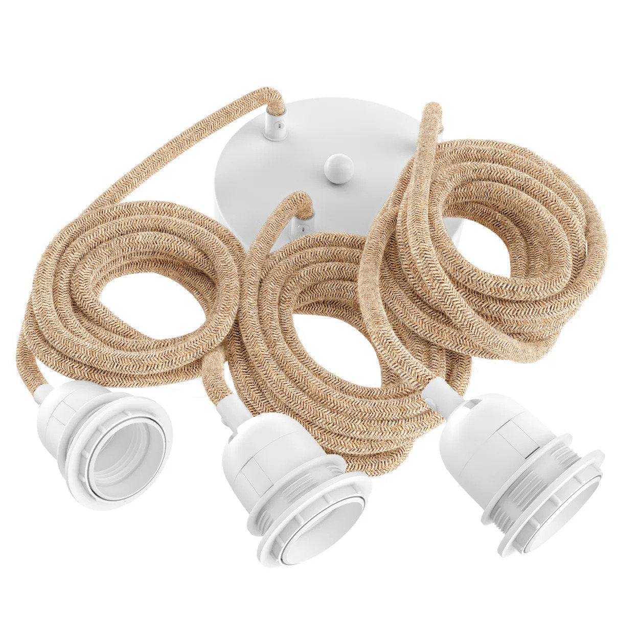 Ceiling Fittings - Natural White - 3 pcs.