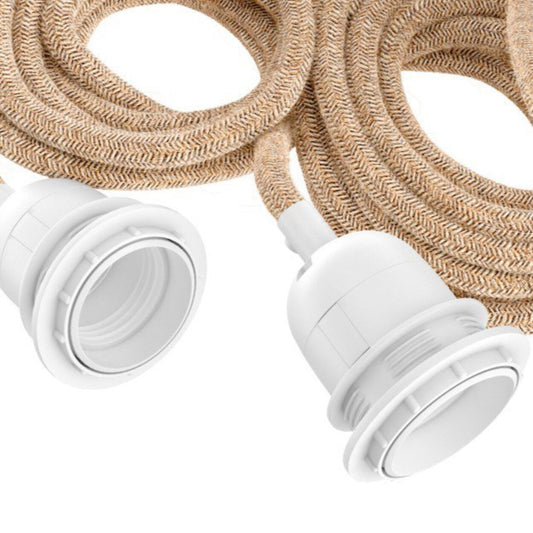 Ceiling Fittings - Natural White - 3 pcs.