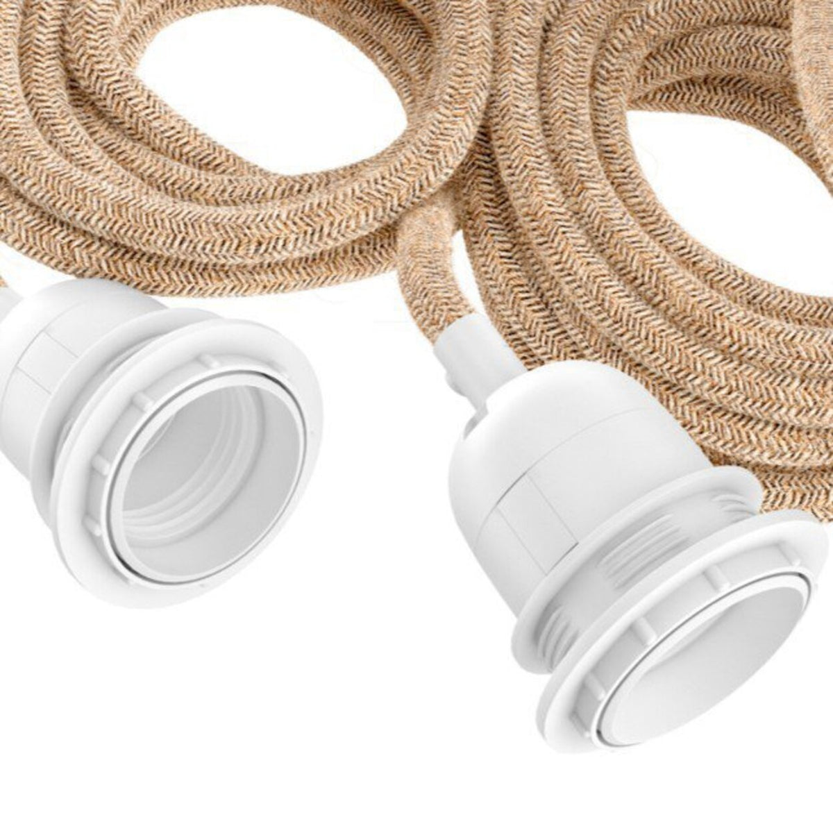 Ceiling Fittings - Natural White - 3 pcs.
