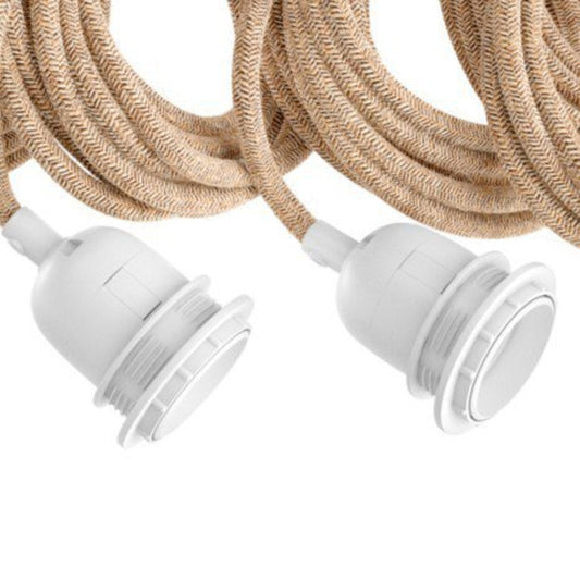 Ceiling Fittings - Natural White - 5 pcs.