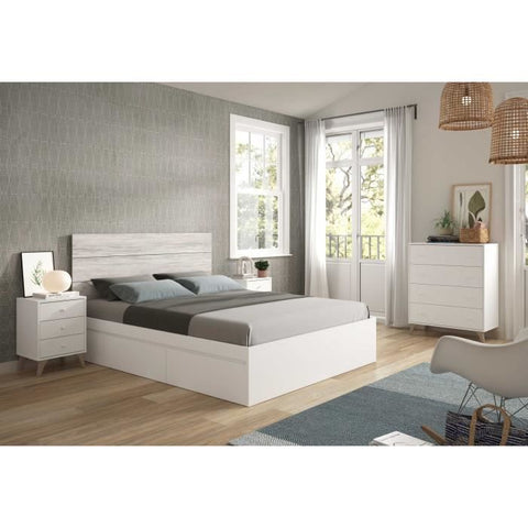 Kommode - Sweet - 4 skuffer - Hvid - 95 x 77,5 x 40 cm