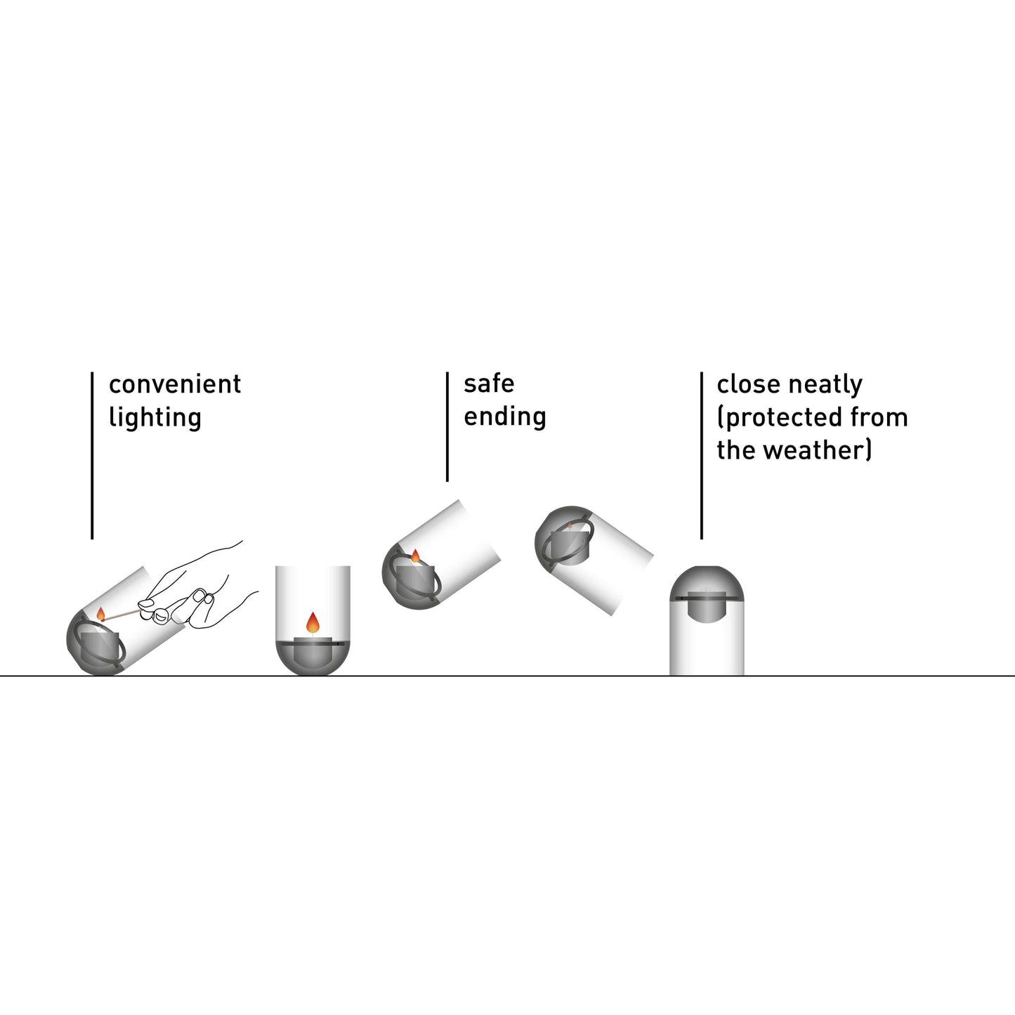 Gravity Candle Lantern