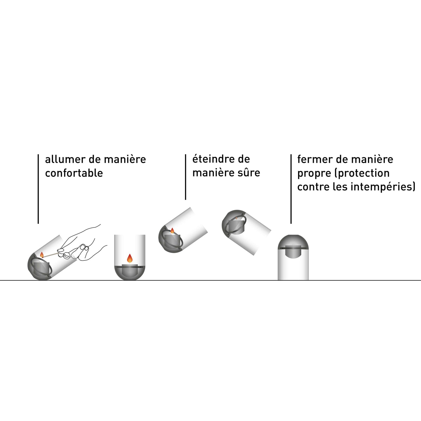 Gravity Candle Lantern