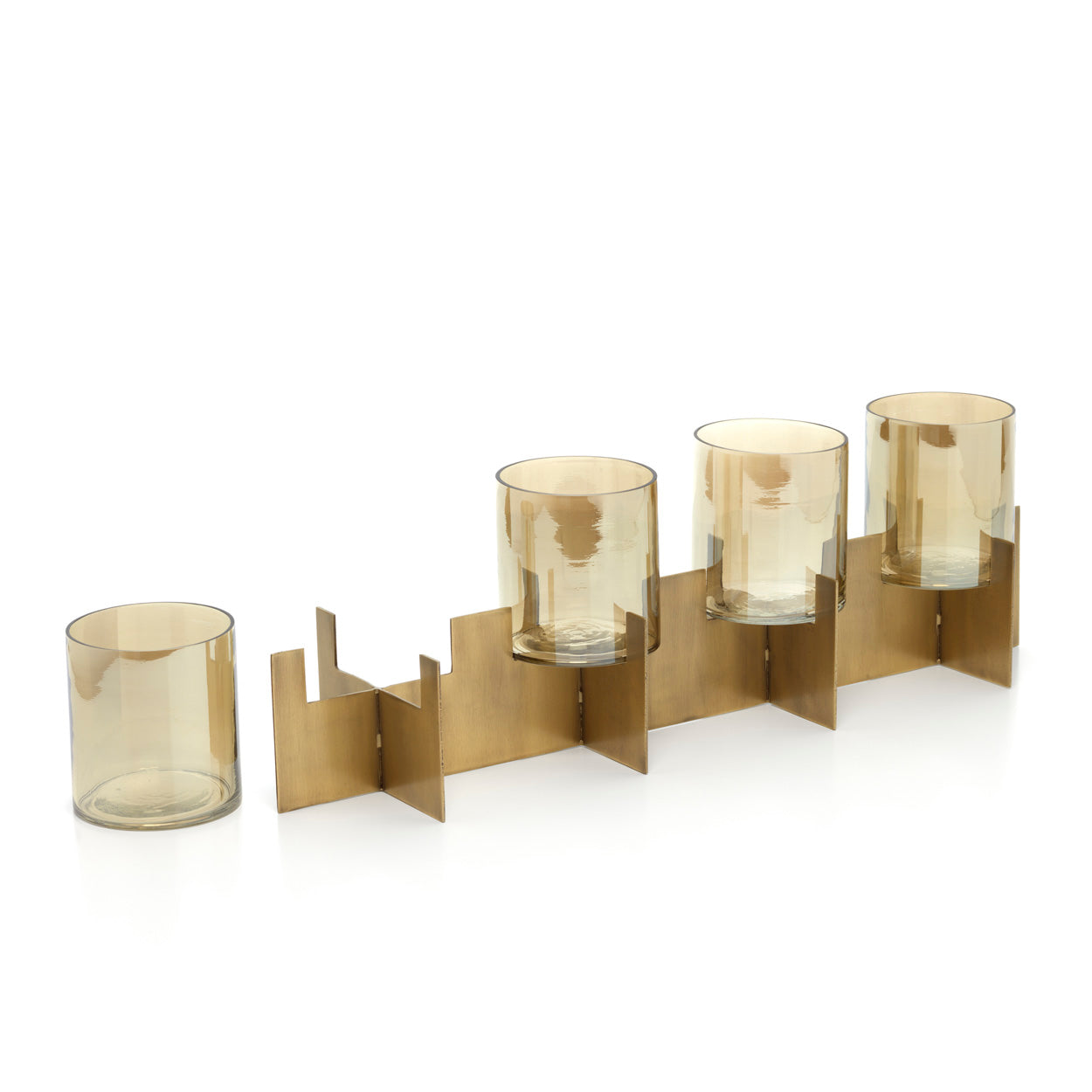 The Quarta Candle Holder - Gold