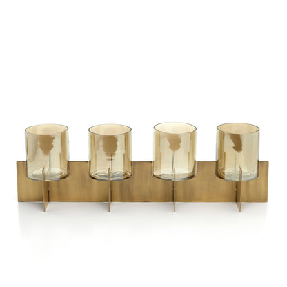 The Quarta Candle Holder - Gold