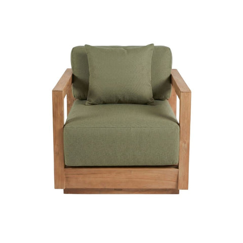 Den Umalas 1-personers sofa - udendørs - grøn alge