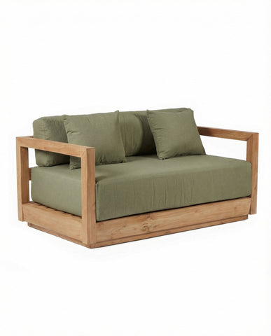 Umalas 2-personers sofa - udendørs - grøn alge