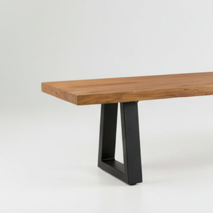 Bænk med jernben - natur - 220