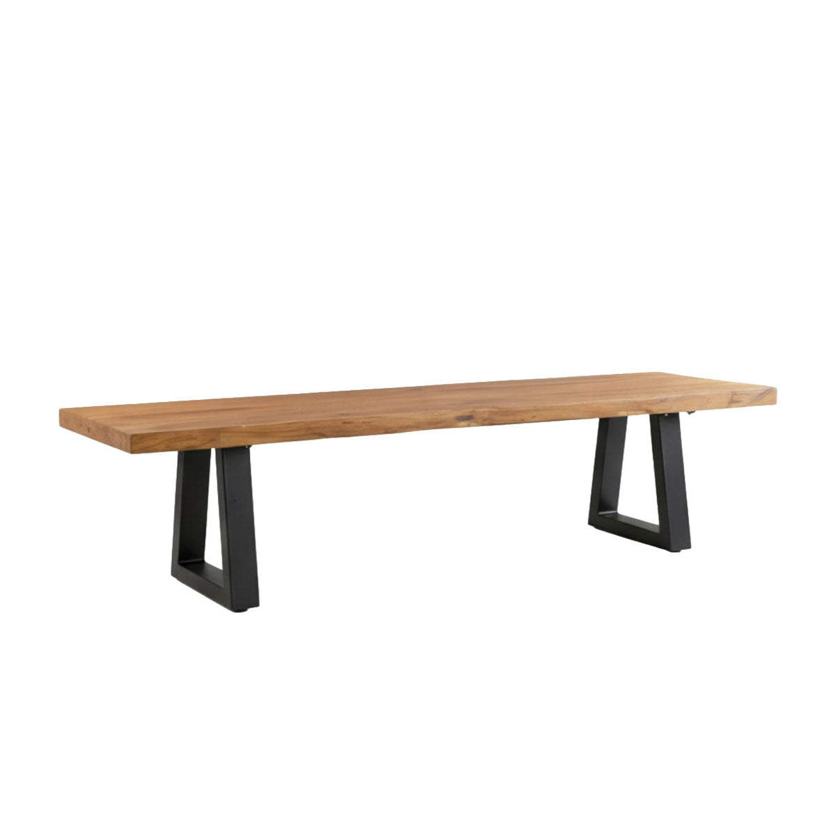 Bænk med jernben - natur - 280