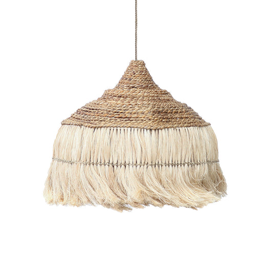 The Abaca Hoola Pendant - Natural - L