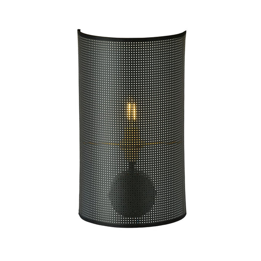 Aston wall lamp black/gold