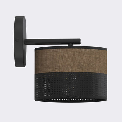 Karbon wall lamp black/brown