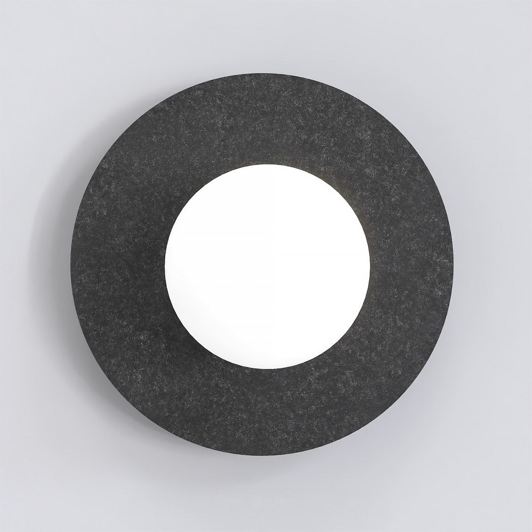 Calma wall lamp black s