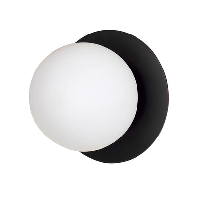Minerva wall lamp black